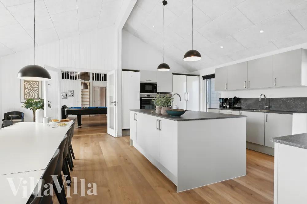 Stort køkken og fællesrum